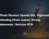 Alfredo Morelos se pronuncia enérgicamente defendiendo a Efraín Juárez: Fuertes declaraciones | Noticias RCN