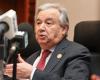 Guterres pide a los negociadores que suavicen sus posiciones