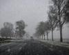 Imágenes de los primeros copos de nieve en Francia.