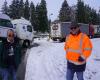 Náufragos en la carretera de Orne, testifican los camioneros Jean-François y Eric