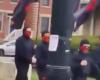 En una marcha en Columbus, Ohio, se exhibieron tanto el nazismo como la hipocresía