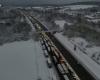 VÍDEO – Tormenta Caetano: en la autopista A36, cientos de vehículos atrapados por la nieve