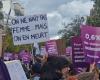 Manifestación en París contra la violencia contra las mujeres: el recorrido de la procesión