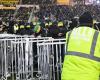 Los aficionados enojados intentan ingresar al campo de Beaujoire, Nantes-Le Havre interrumpe dos veces