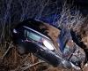 Dudas. Tras abandonar la carretera, el coche acaba en el barranco de Malbuisson