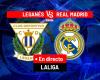 Leganés – Real Madrid en directo