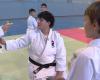 La subcampeona mundial de judo Jiulia Tolofua regresa a su club de entrenamiento en Calvi para un entrenamiento excepcional