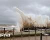 La tormenta Bert trae nieve, viento y lluvia al Reino Unido