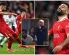 Reacción al penalti fallado por la estrella del Liverpool ante el Real Madrid