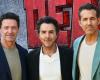 Ryan Reynolds, Hugh Jackman y Shawn Levy planean reunirse para una película de boy band