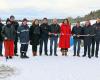 Inauguración del nuevo punto de agua contra incendios