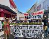 Una marcha solidaria en apoyo de Mayotte en las calles de Saint-Denis