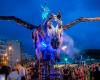 Pegaso ilumina el Gran Desfile de Navidad