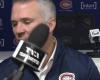 Martin St-Louis en tabarn*k después de una pregunta sobre Cayden Primeau