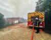 Alto Garona. Incendio en una casa, 21 bomberos se movilizaron