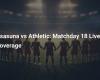 Osasuna vs Athletic: Cobertura en directo de la jornada 18