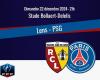 Partido: La composición oficial del equipo Lens/PSG sin Ramos