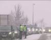 fuertes nevadas y riesgo de hielo