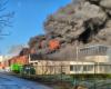 Grave incendio en Punch en Hamont: la policía cierra las calles, columna de humo visible desde lejos (Hamont-Achel)