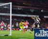 Newcastle al borde de la final de la Copa Carabao tras famosa victoria en Arsenal