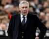 Carlo Ancelotti, a los pies de Luka Modric tras su actuación en la Copa del Rey