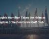 Hughie Hamilton toma las riendas como capitán del Seaton Carew Golf Club