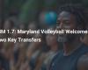 El voleibol de Maryland da la bienvenida a dos transferencias clave