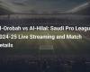 Al-Orobah vs Al-Hilal: Transmisión en vivo de Saudi Pro League 2024-25 y detalles del partido