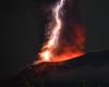 Erupción del monte Ibu en Indonesia