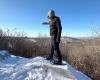 Raquetas de nieve en Mount Royal para olvidar el ruido de la ciudad