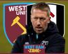 Graham Potter en posición ‘difícil’ antes del West Ham United-Fulham