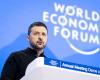 Volodymyr Zelensky llega al Foro Económico de Davos