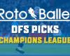 Selecciones de alineación de UCL DFS para DraftKings y FanDuel (semana de partido 7, día dos) – Champions League Soccer