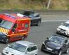 Accidente en la A43, varios kilómetros de atascos.